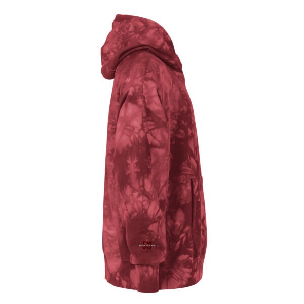 Champion tie-dye hoodie from 519Hoodies (Red) - Image 6