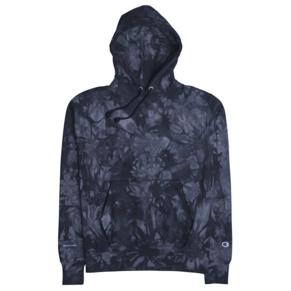 Champion tie-dye hoodie from 519Hoodies (Blue) - Image 4