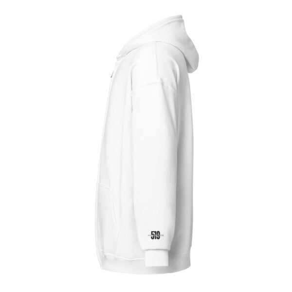 519Hoodies Zip Up Embroidered Sleeve Hoodie