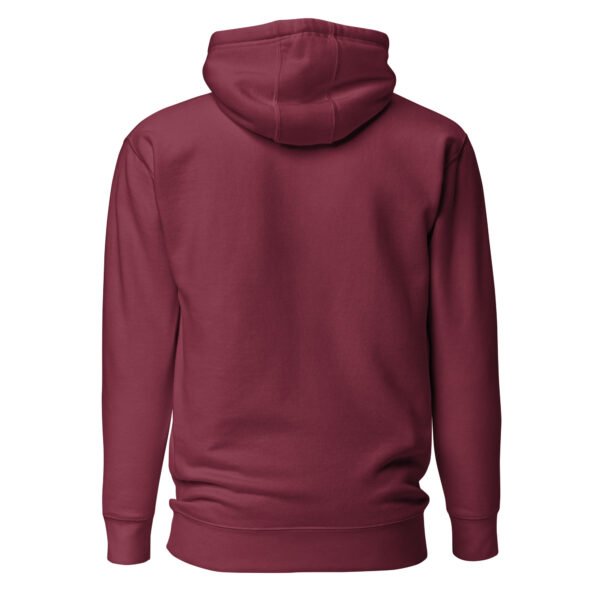 519Hoodies Signature Maroon Hoodie - Image 4