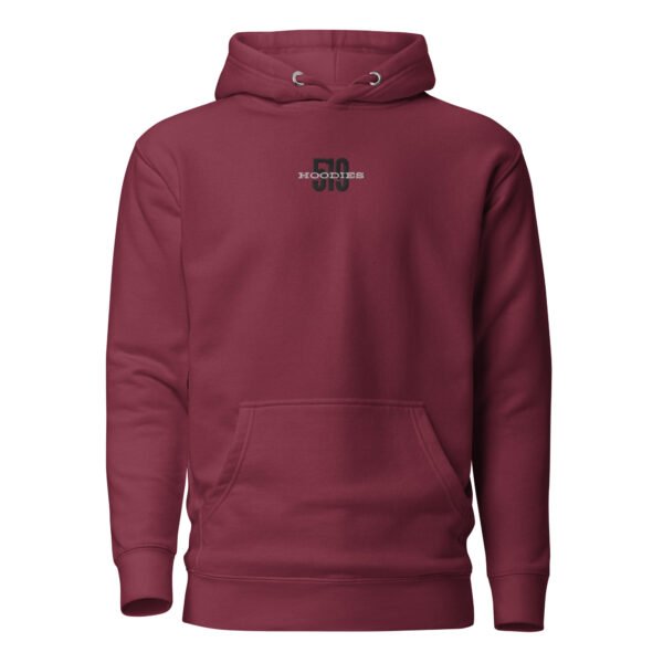 519Hoodies Signature Maroon Hoodie