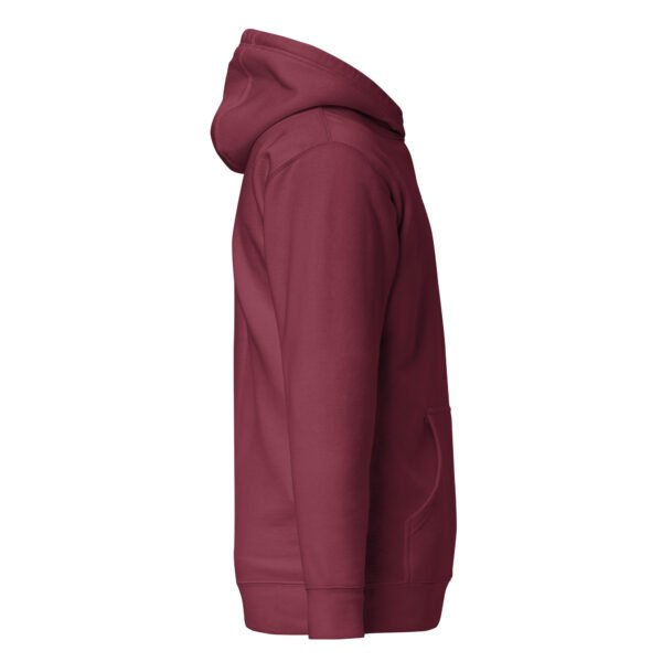 519Hoodies Signature Maroon Hoodie - Image 3