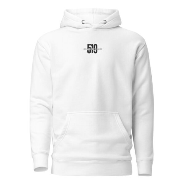 519Hoodies Signature White Hoodie