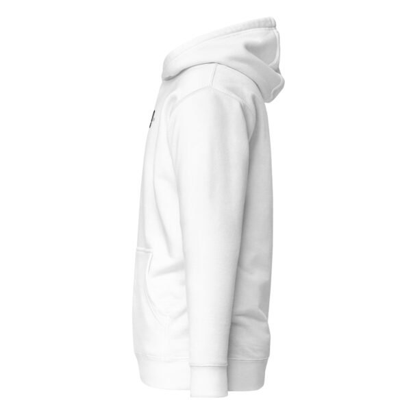 519Hoodies Signature White Hoodie - Image 2