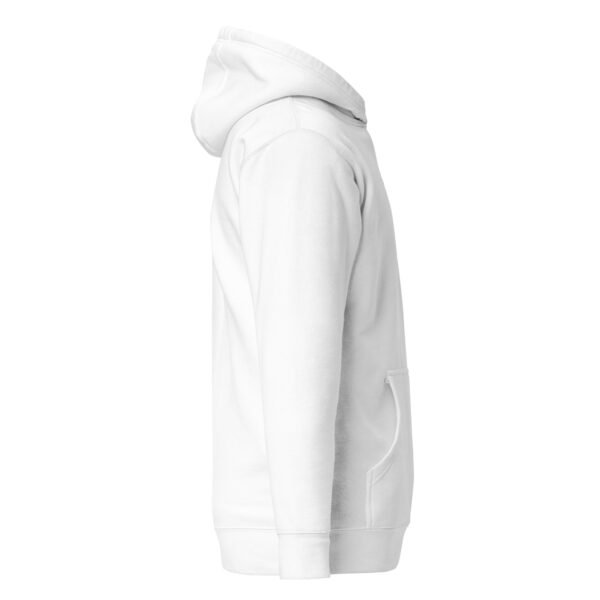 519Hoodies Signature White Hoodie - Image 3