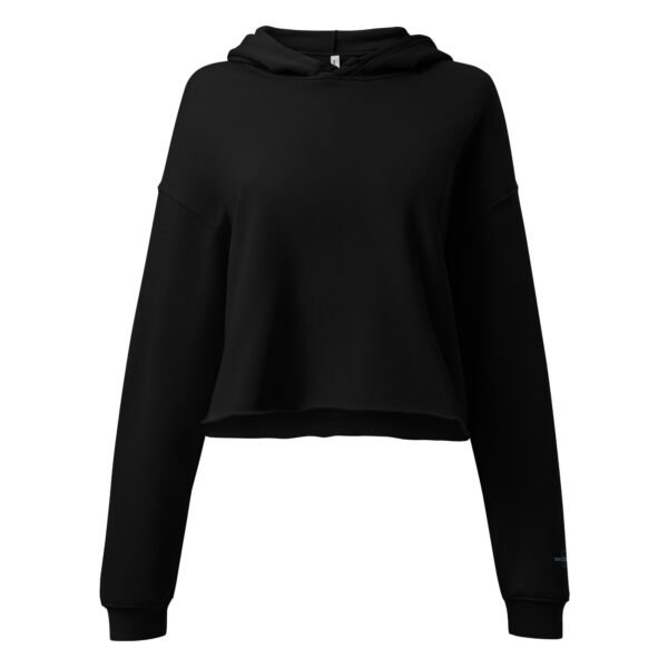 Black Crop Hoodie from 519Hoodies - Image 5