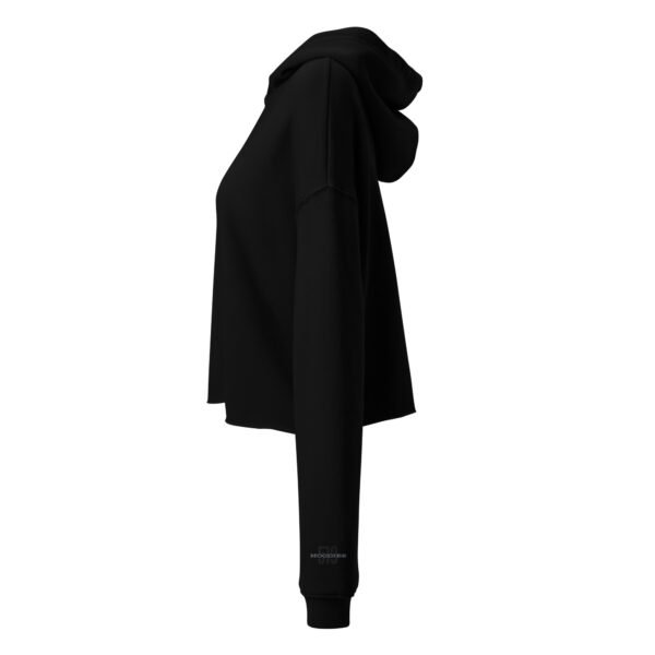 Black Crop Hoodie from 519Hoodies - Image 2