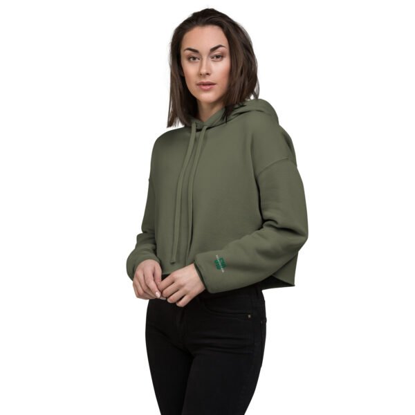 Green Crop Hoodie From 519Hoodies - Image 4