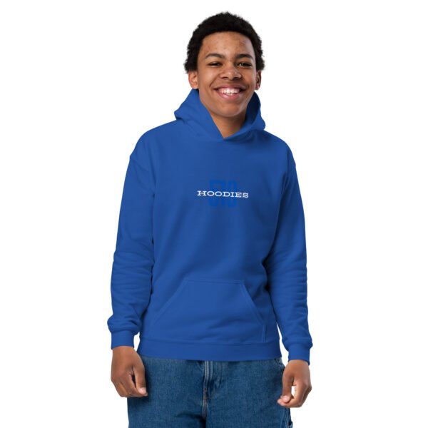 Kids 519Hoodies DTG Blue Hoodie - Image 3