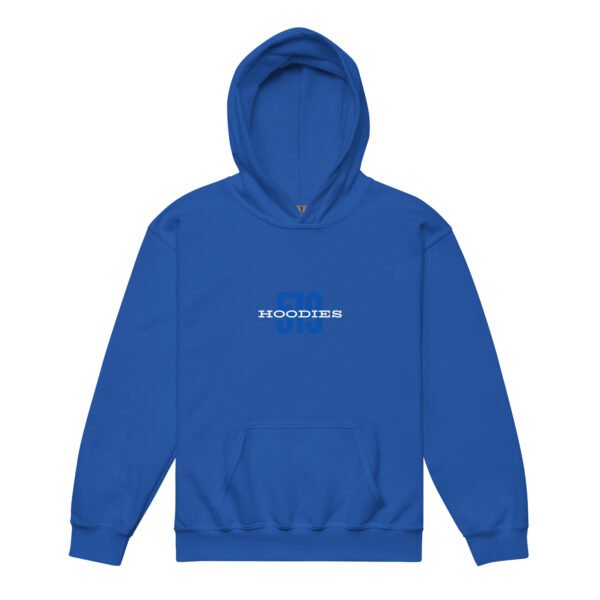 Kids 519Hoodies DTG Blue Hoodie - Image 2