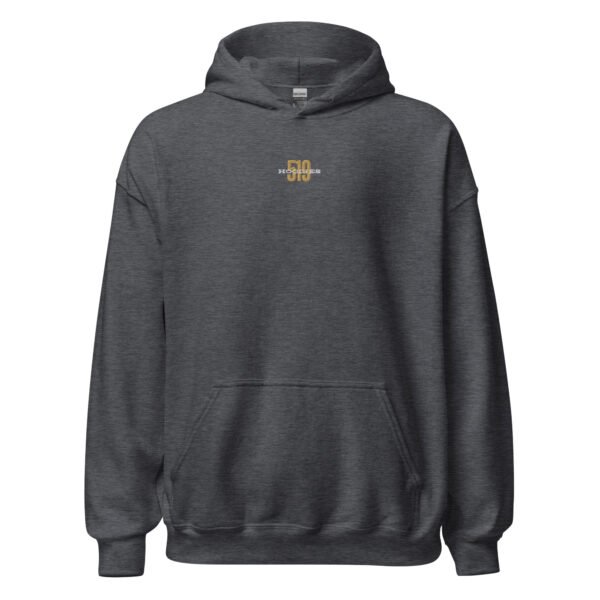 Old Gold and White 519Hoodies Logo